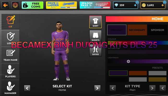 Becamex Binh Duong KITS DLS 26