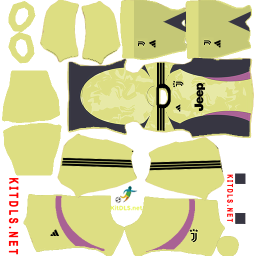 Juventus Away Kit 2024 - 2025 DLS 24