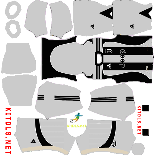 Juventus Home Kit 2024 - 2025 DLS 24