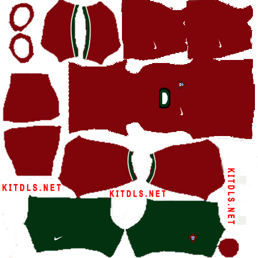 Kit Bồ Đào Nha Home Euro 2024 DLS 24