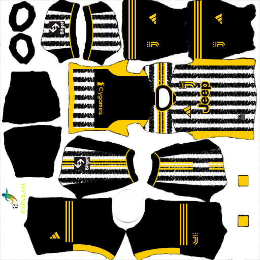 Kit Juventus 2023 - 2024 Home DLS 2024
