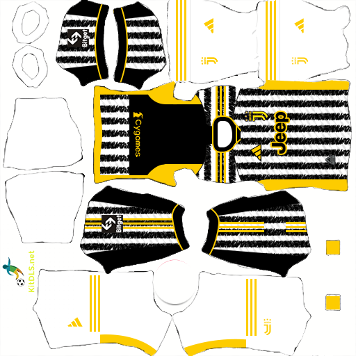 Kit Juventus 2023 - 2024 Home DLS 2024