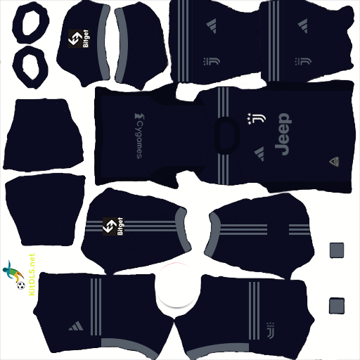 Kit Juventus 2023 - 2024 Third DLS 2024