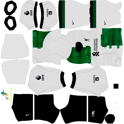 Kit Liverpool 2023 - 2024 Away DLS 2024