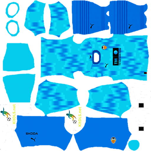 Kit Valencia GK CF 2023 - 2024 DLS 24