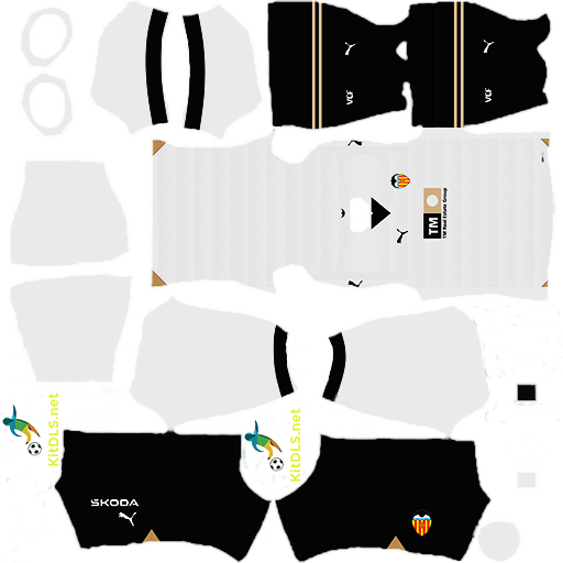 Kit Valencia Home CF 2023 - 2024 DLS 24