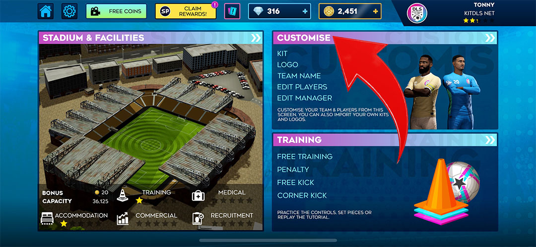 Cách thay đổi Kit DLS 2024