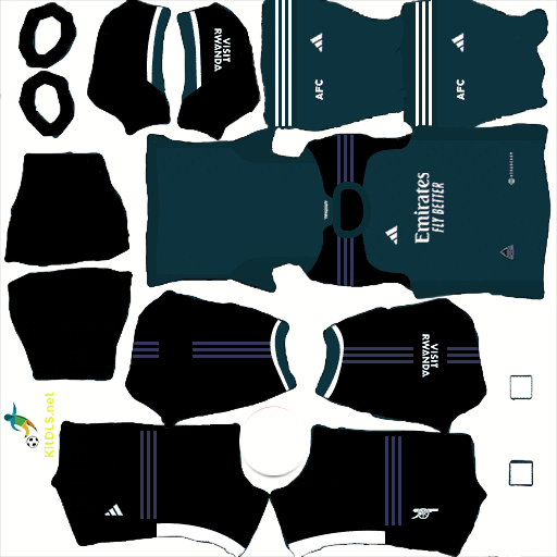 Kit Arsenal 2023 - 2024 Third DLS 2024