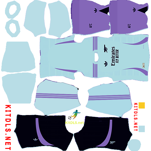 DLS 24 Arsenal Third Kit 2024 2025