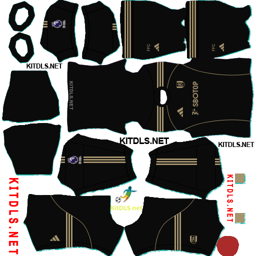 Fulham Third Kit 25 26 DLS