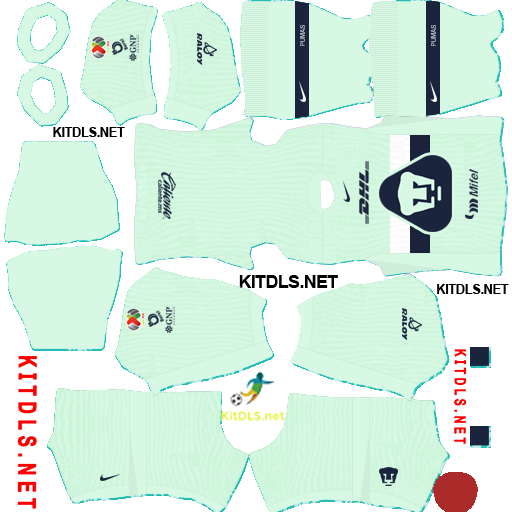 Pumas UNAM GK1 Kit 25 26 DLS