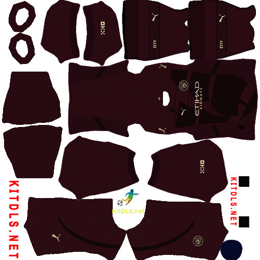 Manchester City Third Kit 2023 - 2024 DLS 24