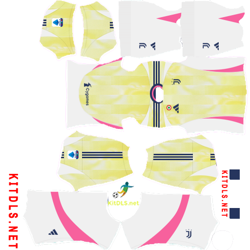 Juventus Away Kit 2024 - 2025 DLS 24