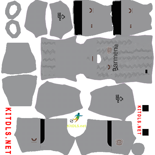 Bayer Leverkusen Away Kit 2024 - 2025 DLS 24