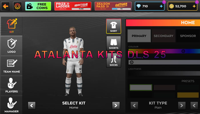 Atalanta KITS DLS 25