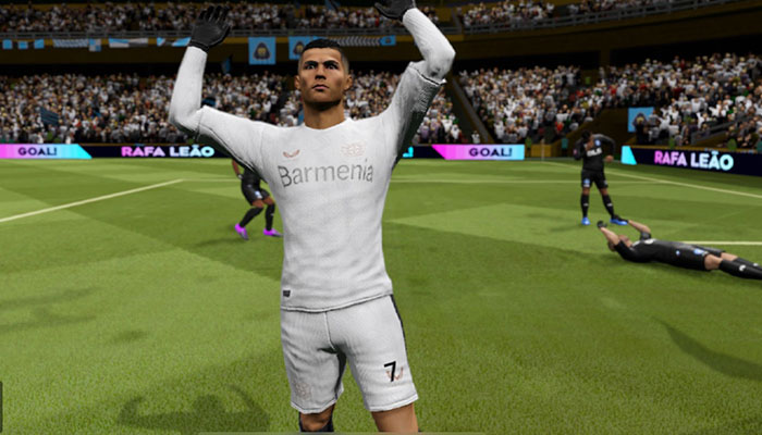 Bayer Leverkusen away Kit 2024 2025 ingame DLS 24