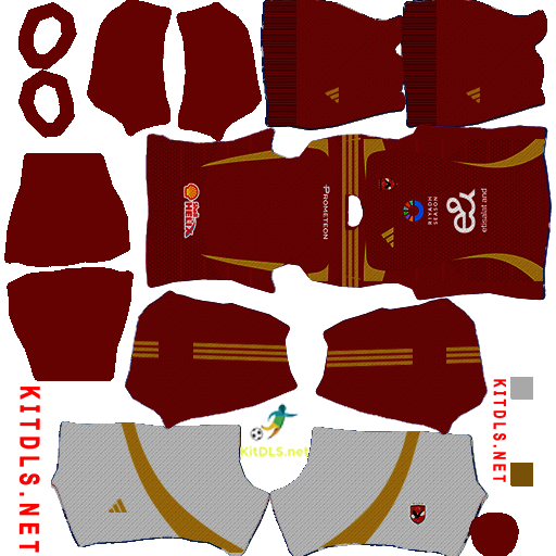 Al Ahly Home Kit 2024 2025 DLS 24