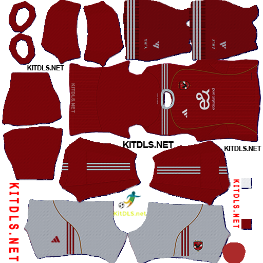 Al Ahly Home Kit 25 26 DLS
