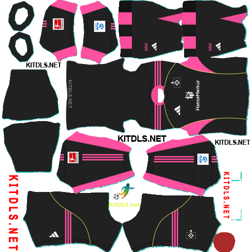 Hamburg Third Kit 25 26 DLS 26