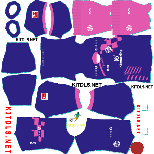 Mainz 05 Away Kit 25 26 DLS 25