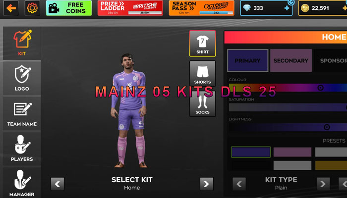Mainz 05 KITS DLS 25