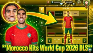 Morocco Kits Dream League Soccer
