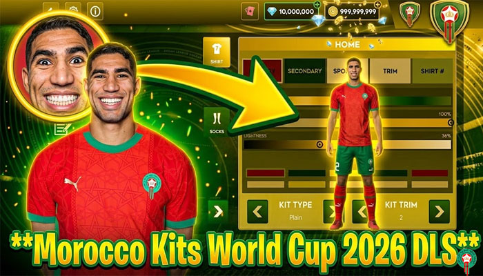 Morocco Kits Dream League Soccer