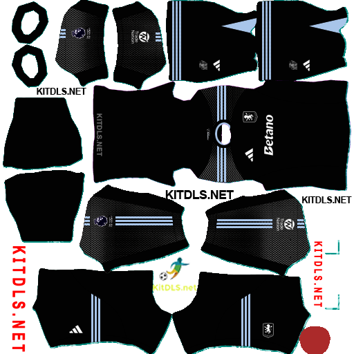 Aston Villa Away Kit 25 26 DLS 26