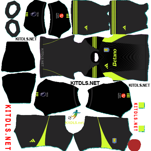 Aston Villa GK1 Kit 25 26 DLS 26