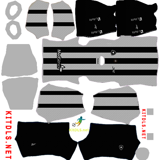 Botafogo Home Kit 24 25 DLS 26