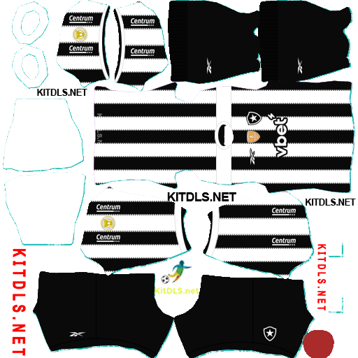 Botafogo Home Kit 25 26 DLS