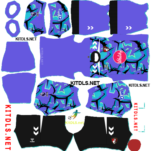 Bournemouth GK1 Kit 2026 27 DLS