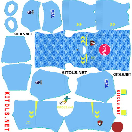 Bournemouth GK2 Kit 2026 27 DLS