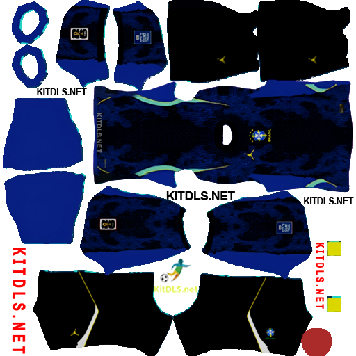 Brazil Away Kit 2026 World Cup DLS