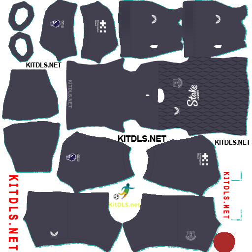 Everton GK2 Kit 25 26 DLS