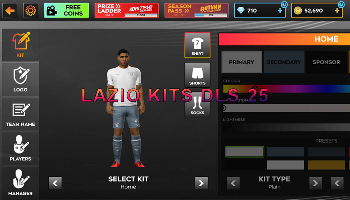 Lazio KITS DLS 25