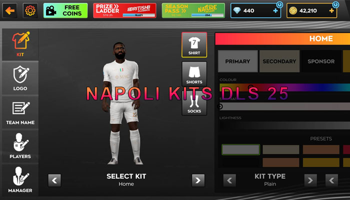 Napoli KITS DLS 25