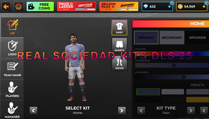 Real Sociedad KITS DLS 25