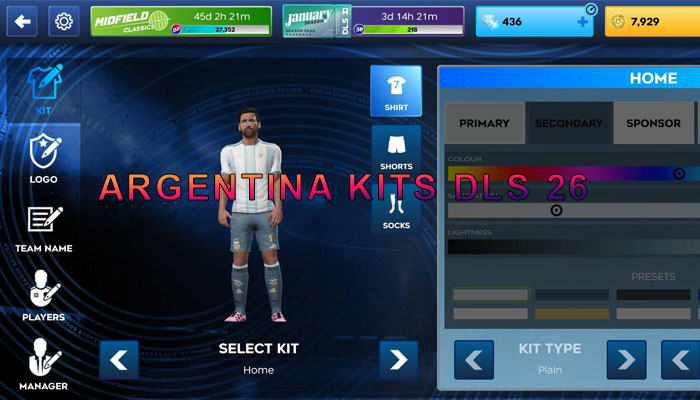 Argentina KITS DLS 26