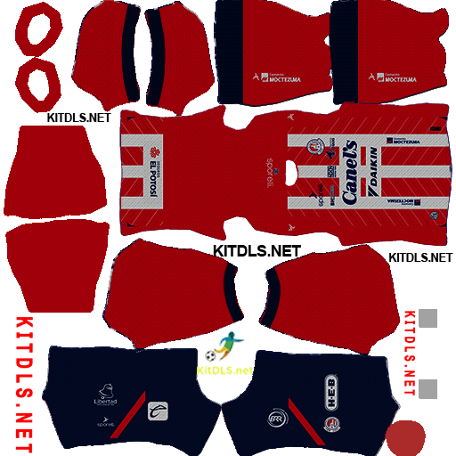Atletico San Luis Home Kit 2025 DLS 26