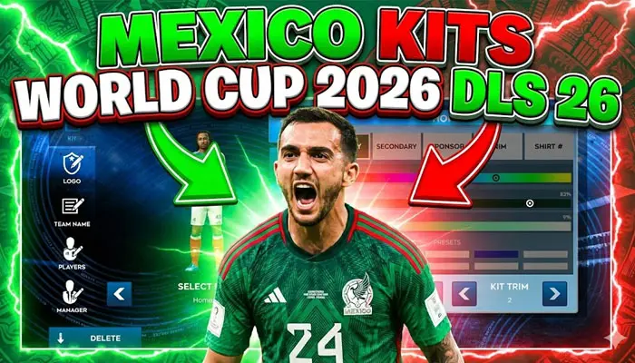 Mexico Kits DLS 26 World Cup 2026