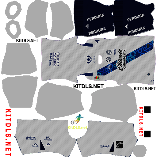 Puebla FC Home Kit 2025 DLS 26