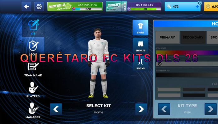 Queretaro FC KITS DLS 26