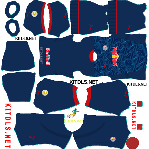 Red Bull Bragantino Away Kit 25 26 DLS