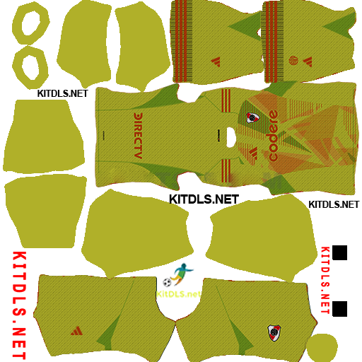 River Plate GK Kit 24 25 DLS 26