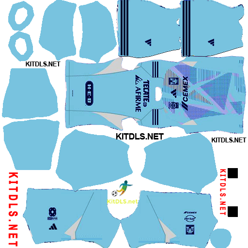 Tigers UANL GK Kit 25 DLS 26
