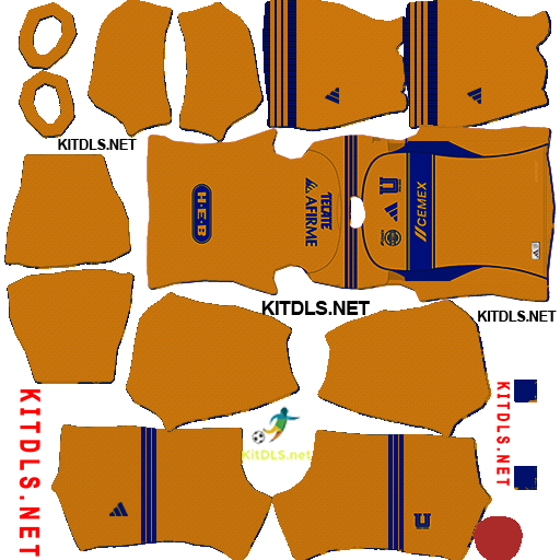 Tigres UANL Home Kits 2025 26 DLS 26