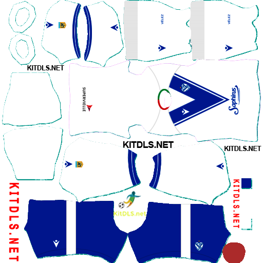 Velez Sarsfield Away Kit 25 26 DLS 26