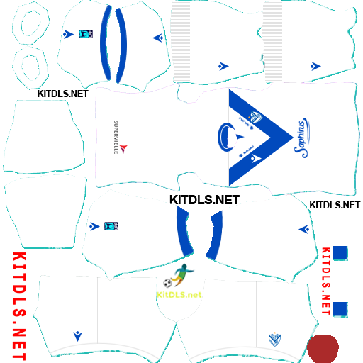 Velez Sarsfield Home Kit 26 27 DLS