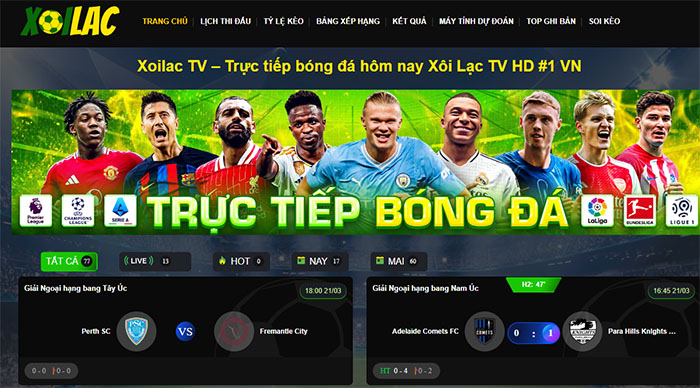 Trực Tiếp Bóng Đá Xoilac